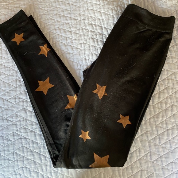 Electric Yoga Pants - Fleece Leggings